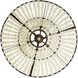 Lulu 4 Light 29 inch Bronze and Organic Frosted Chandelier Ceiling Light