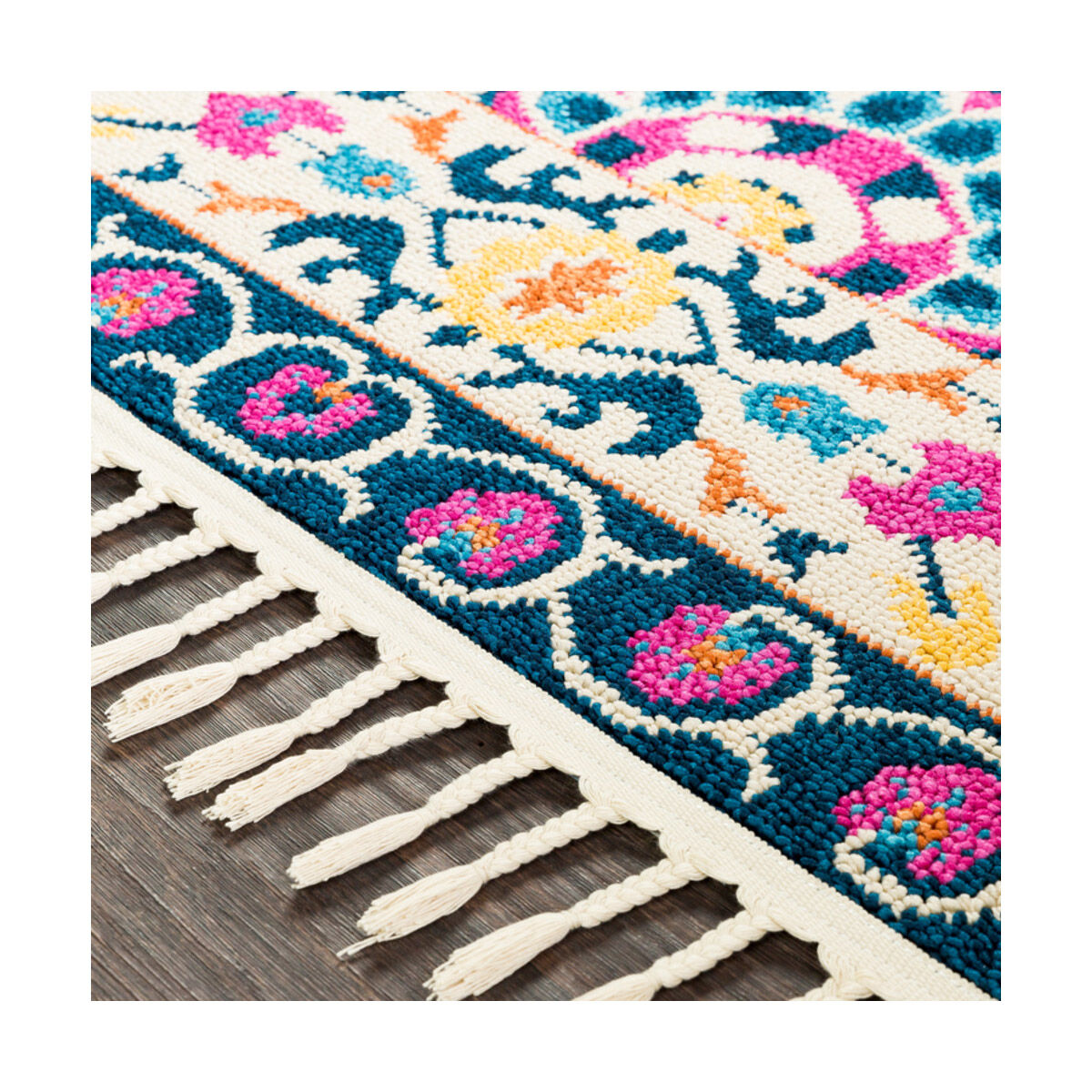 Love 87 X 31 inch Navy Indoor Runner, Runner