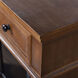 Henley 60 inch Black-Natural Wood Credenza
