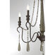 Kenwood 5 Light 28.5 inch Weathered Ash Chandelier Ceiling Light
