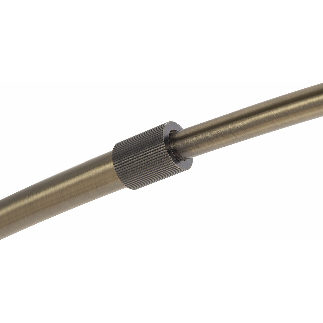 Tambo 86 inch 23.00 watt Dark Walnut and Weathered Brass Arc Floor Lamp Portable Light