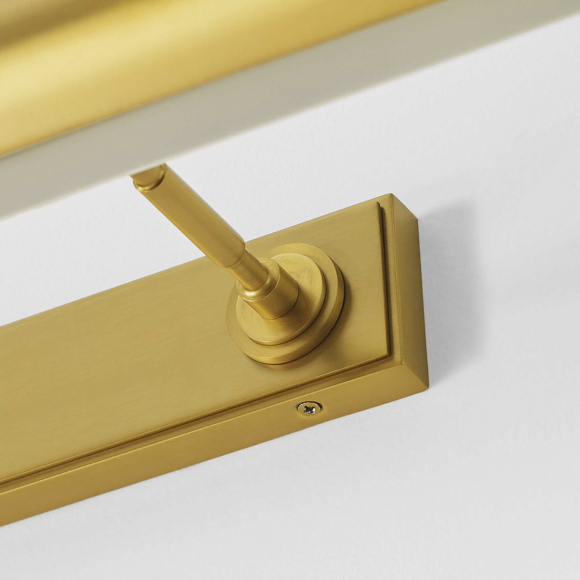 C&M by Chapman & Myers Kenyon 120 watt 30 inch Burnished Brass Picture Light Wall Light