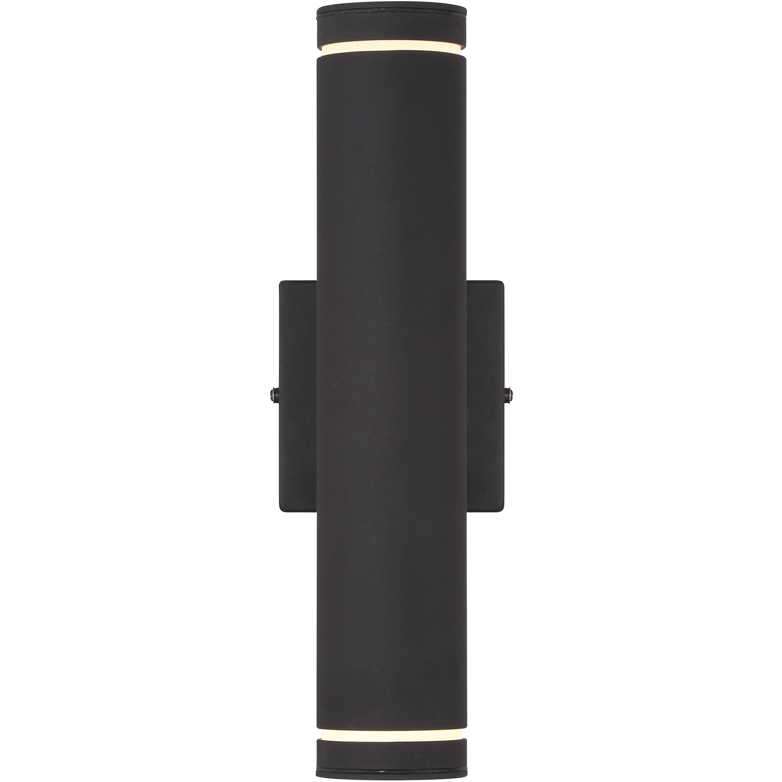 Supotto LED 14 inch Sand Coal Outdoor Wall Mount