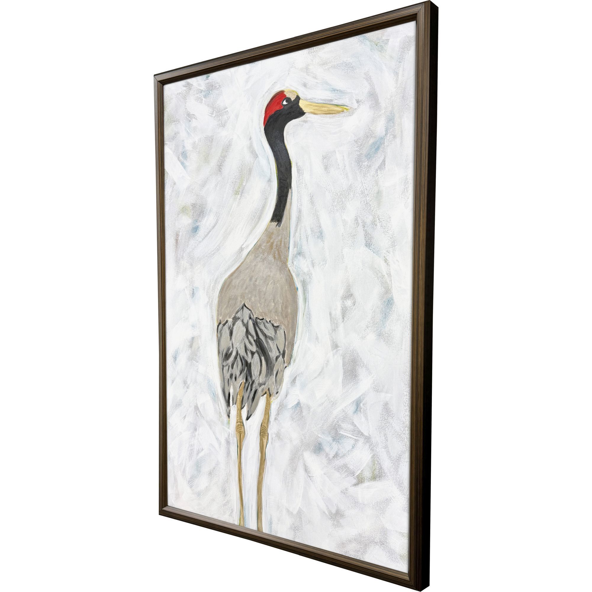 Good Wish White and Gray and Brown Framed Art, The Studio