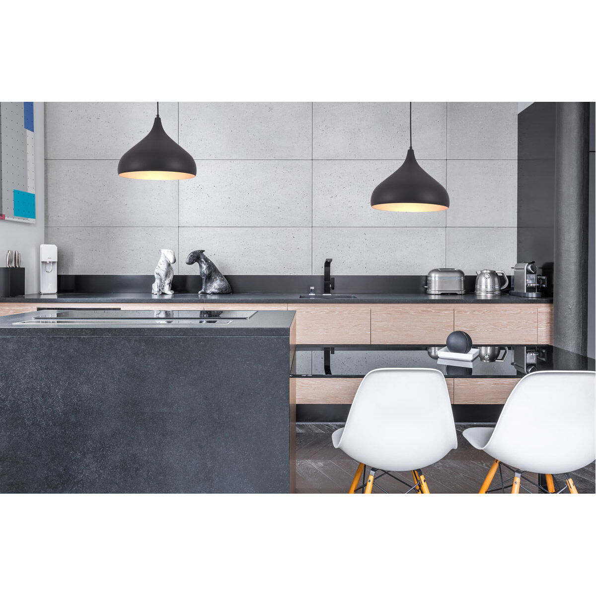 Circa 1 Light 12.5 inch Black Pendant Ceiling Light