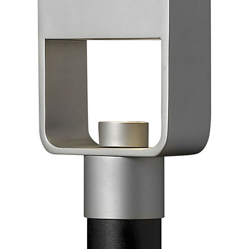 Atlantis LED 25 inch Titanium Outdoor Post Mount Lantern, Large