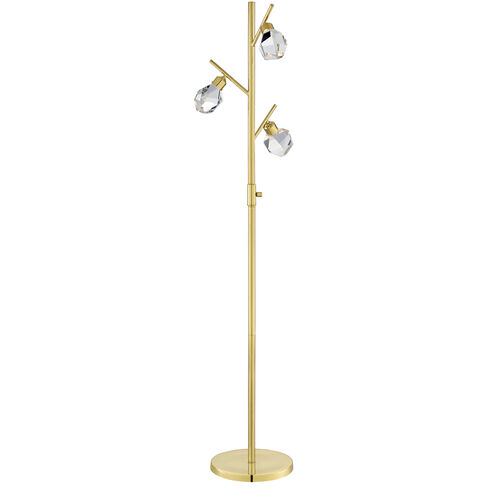 Dodson 66 inch 5.00 watt Gold Floor Lamp Portable Light