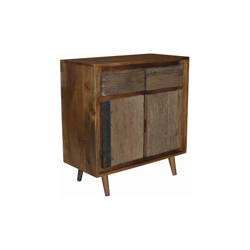 2-Door Recycled Wood Cabinet