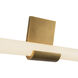 Apollo LED 20.25 inch Vintage Brass Bath Vanity Light Wall Light