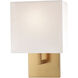 Sconces 1 Light 7 inch Honey Gold ADA Wall Sconce Wall Light in Incandescent