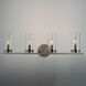 Sentinel 4 Light 30 inch Satin Nickel Bath Vanity Wall Light