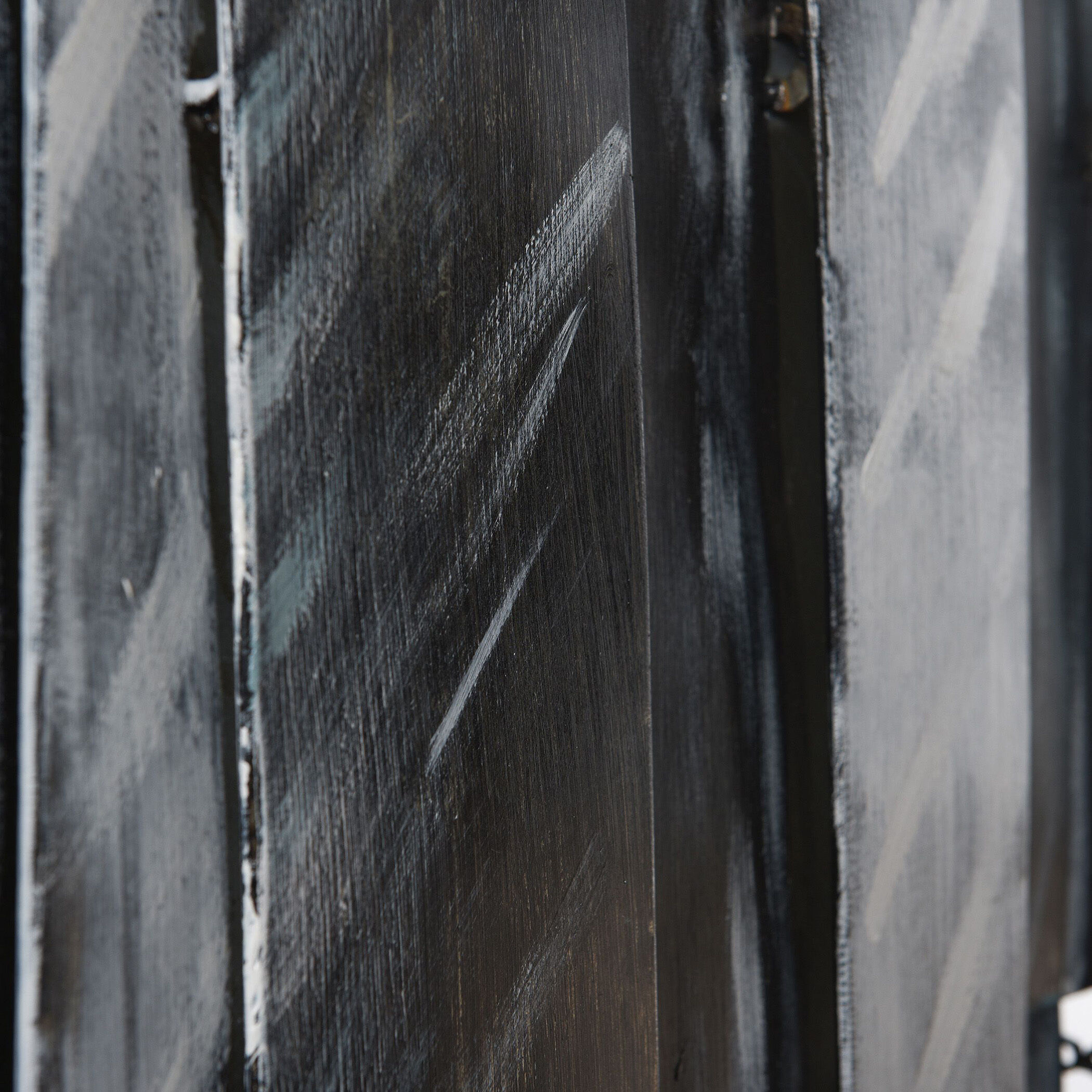 Midnight Black and Grey Wall Décor