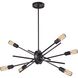 Xenia 6 Light 22 inch Oil Rubbed Bronze Chandelier Ceiling Light