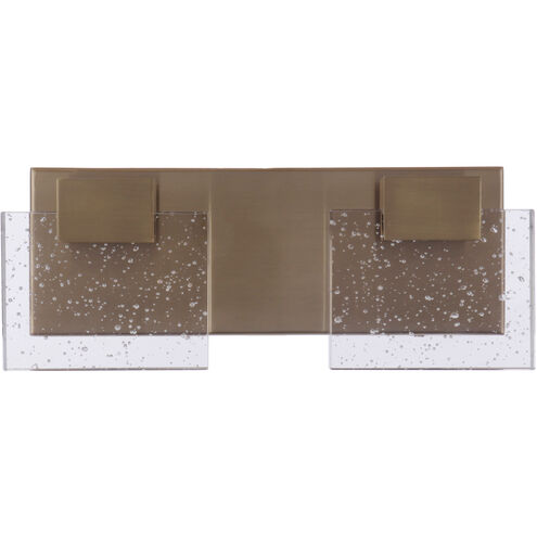 Alamere LED 13 inch Satin Brass Vanity Light Wall Light