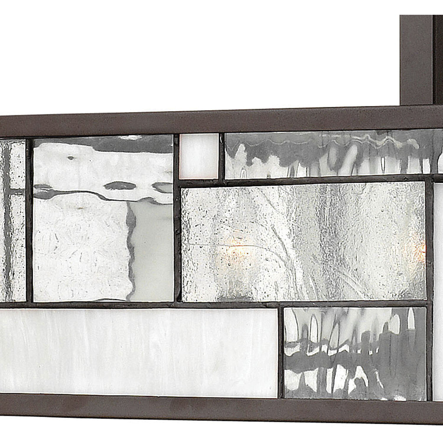 Mondrian 4 Light 16 inch Buckeye Bronze Indoor Semi-Flush Mount Ceiling Light, Convertible to Pendant