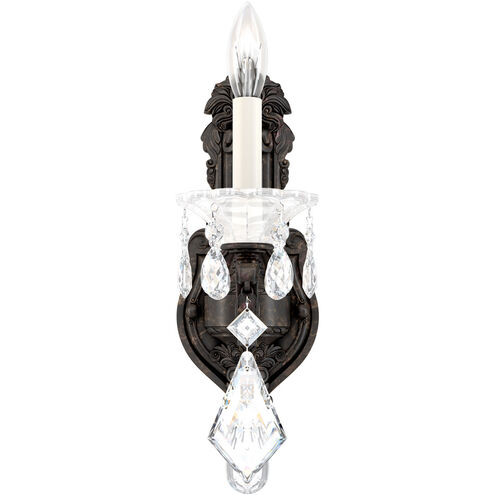 La Scala 1 Light 8 inch Florentine Bronze Wall Sconce Wall Light in Florentine Bronze Cast