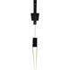 Pienza LED 47 inch Black Island/Pool Table Light Ceiling Light