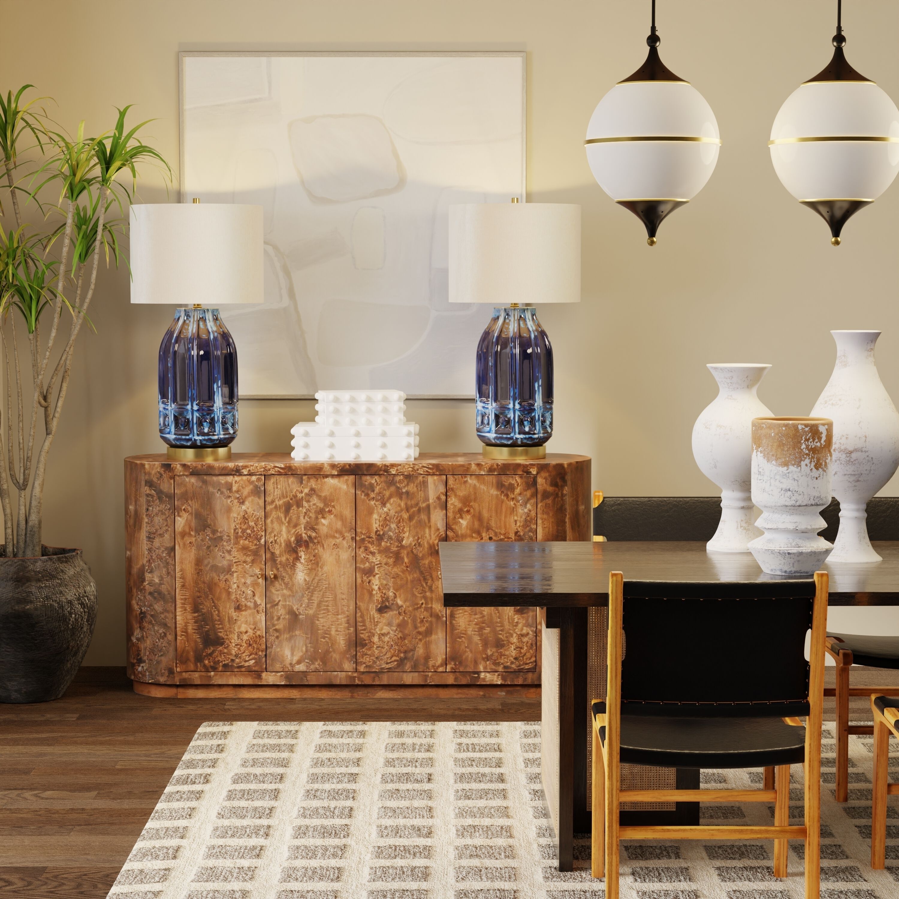 Batu 16.5 X 10.62 inch White Box