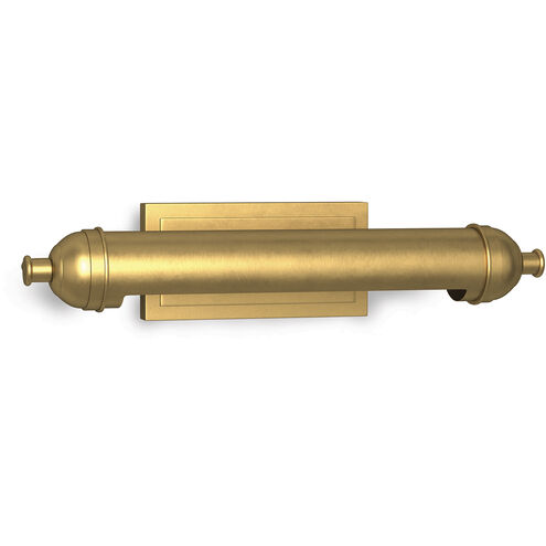 Devon 50 watt 17.5 inch Natural Brass Picture Light Wall Light, Small