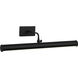 Loxen 15 watt 24 inch Midnight Black Picture Light Wall Light