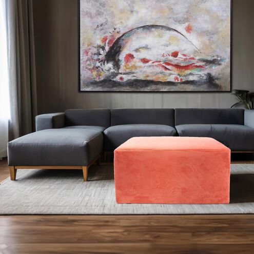 Pana Universal 18 inch Terracotta Ottoman