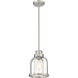 Burren 1 Light 8.75 inch Brushed Nickel Pendant Ceiling Light