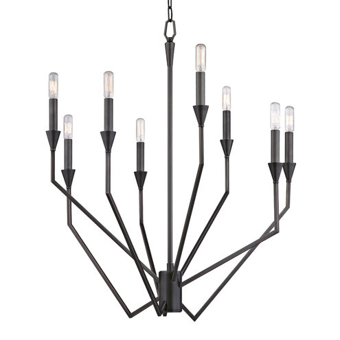 Archie 8 Light 25.25 inch Old Bronze Chandelier Ceiling Light