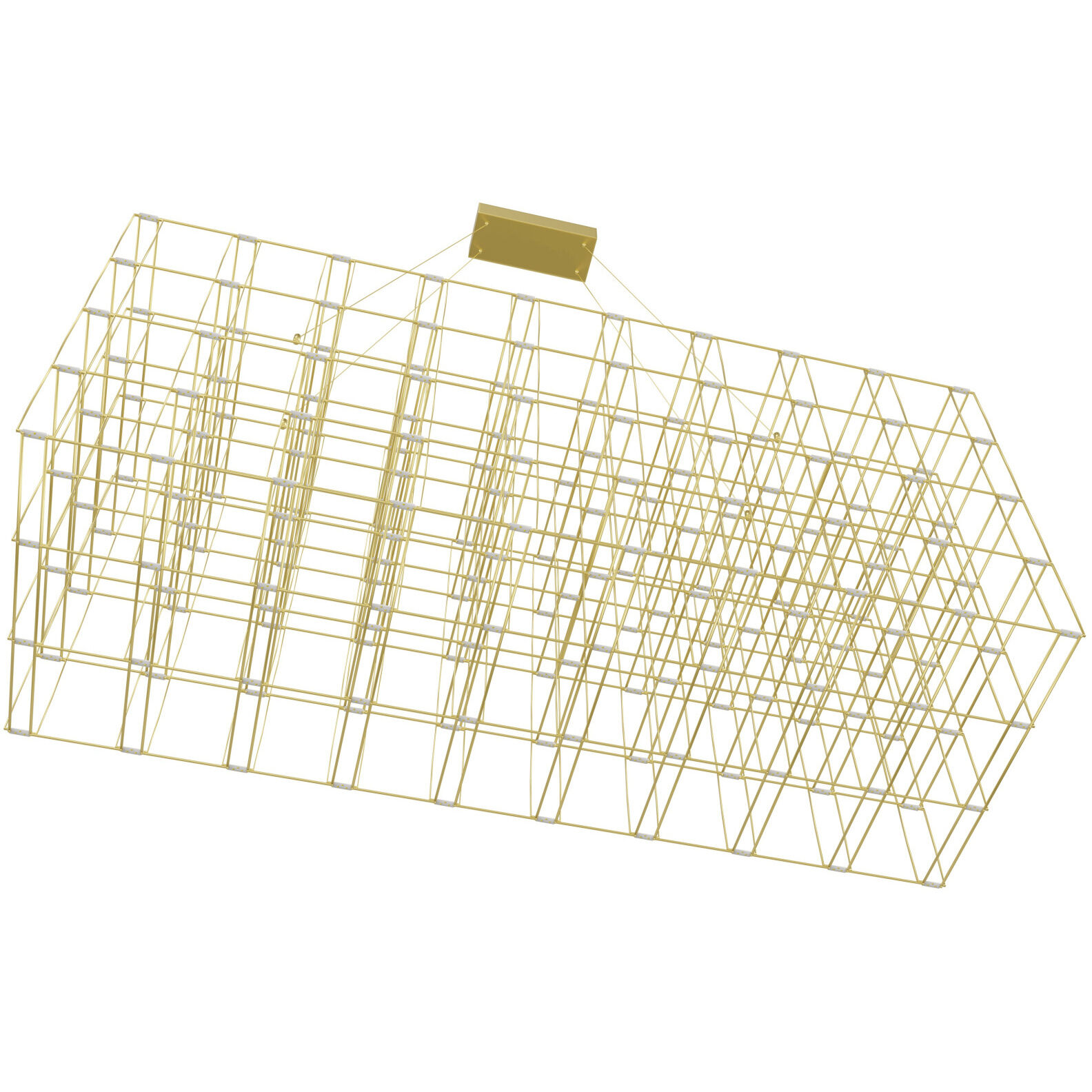 Argyle Ave. LED 18 inch Gold Chandelier Ceiling Light