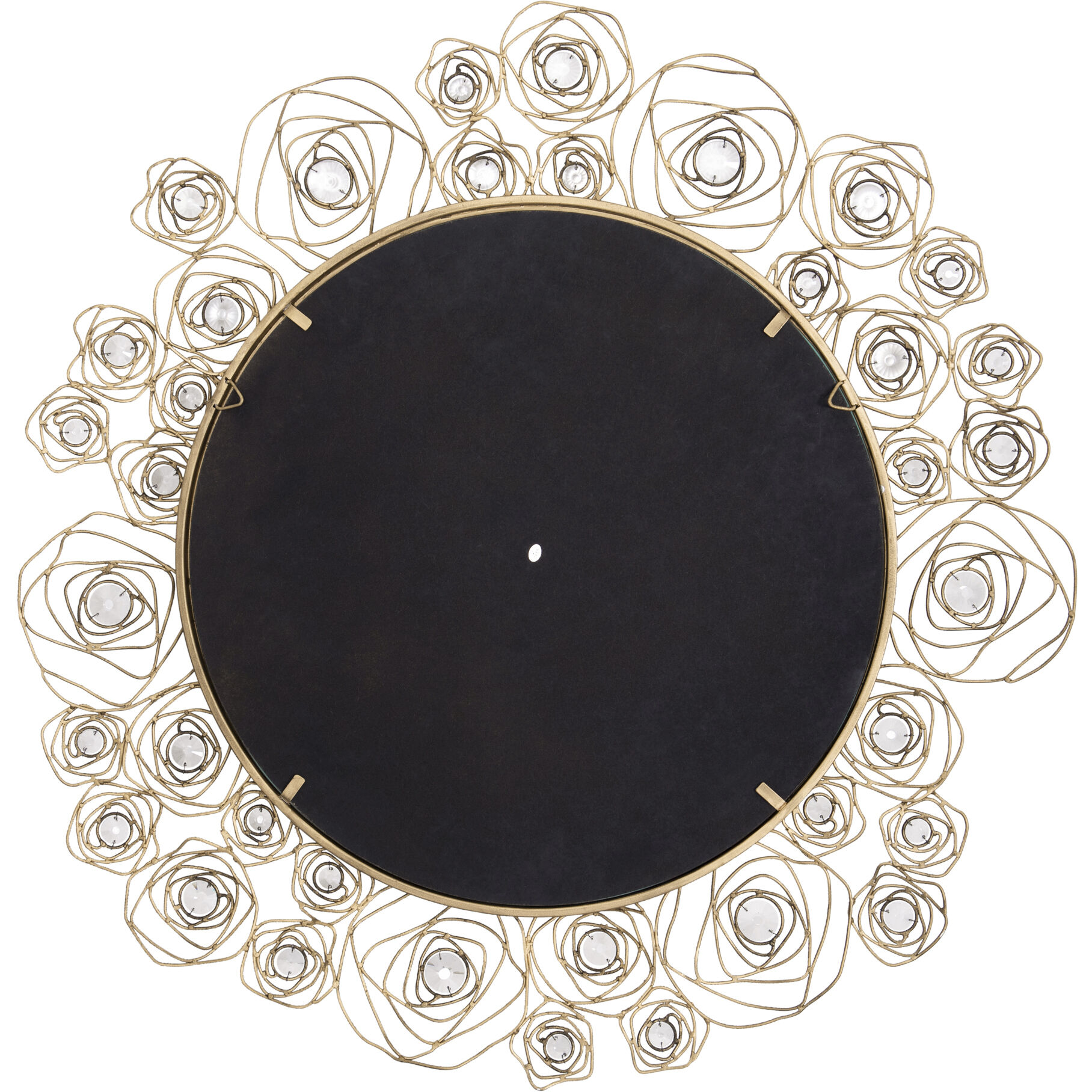 Ethereal Rose 37.75 inch Havana Gold Ombre Wall Mirror