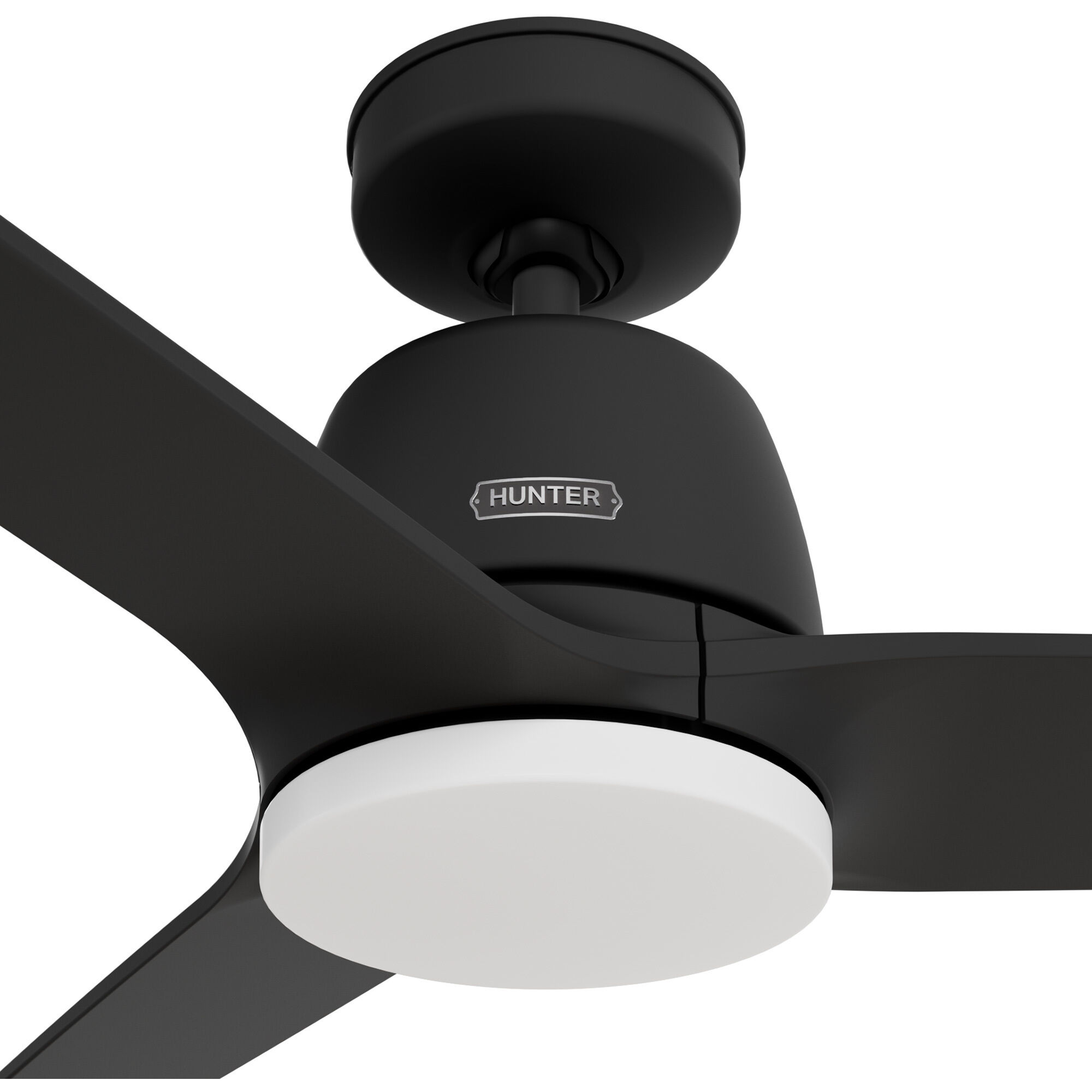 Malden 52 inch Matte Black Ceiling Fan