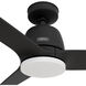 Malden 52 inch Matte Black Ceiling Fan