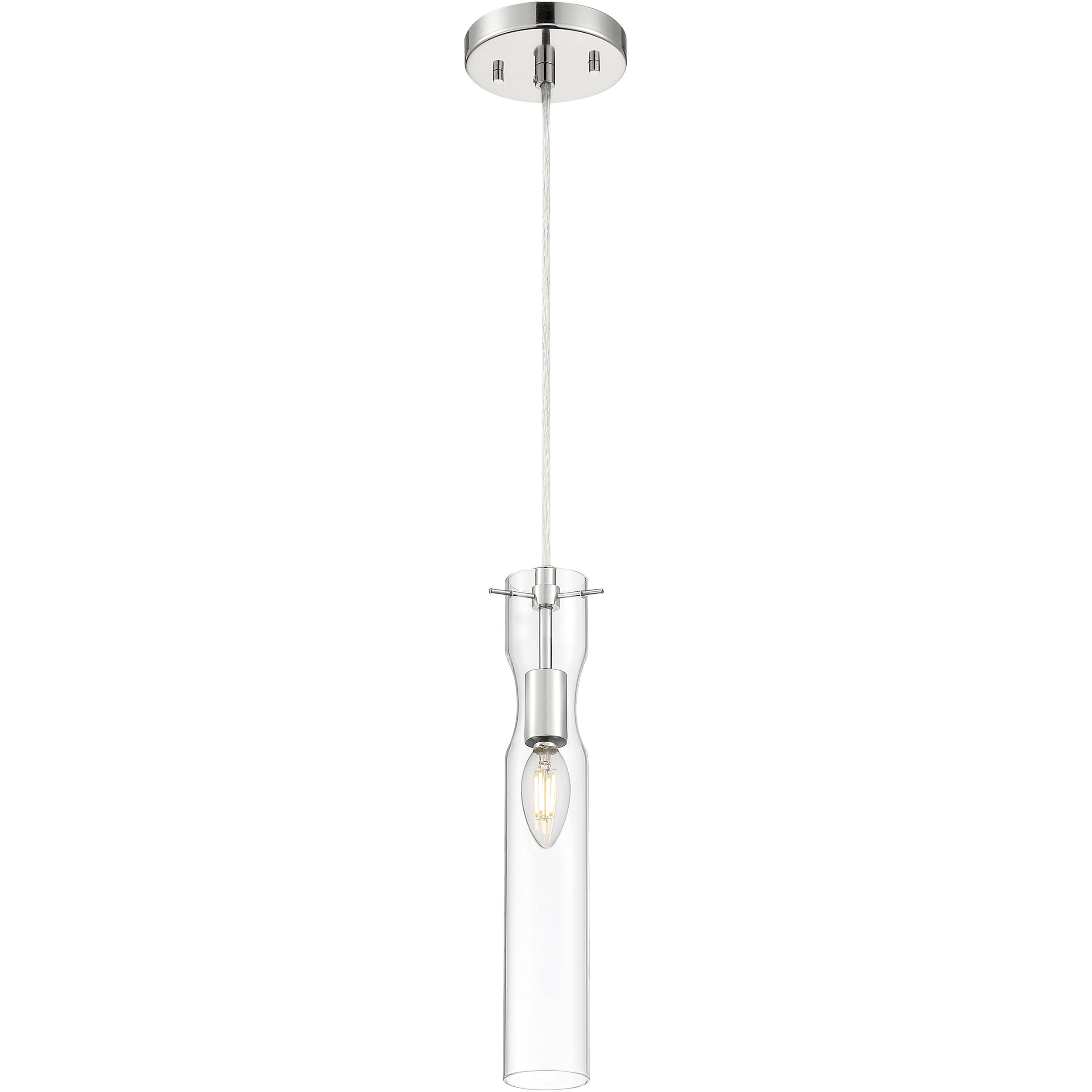 Spyglass 1 Light 5 inch Polished Nickel Pendant Ceiling Light
