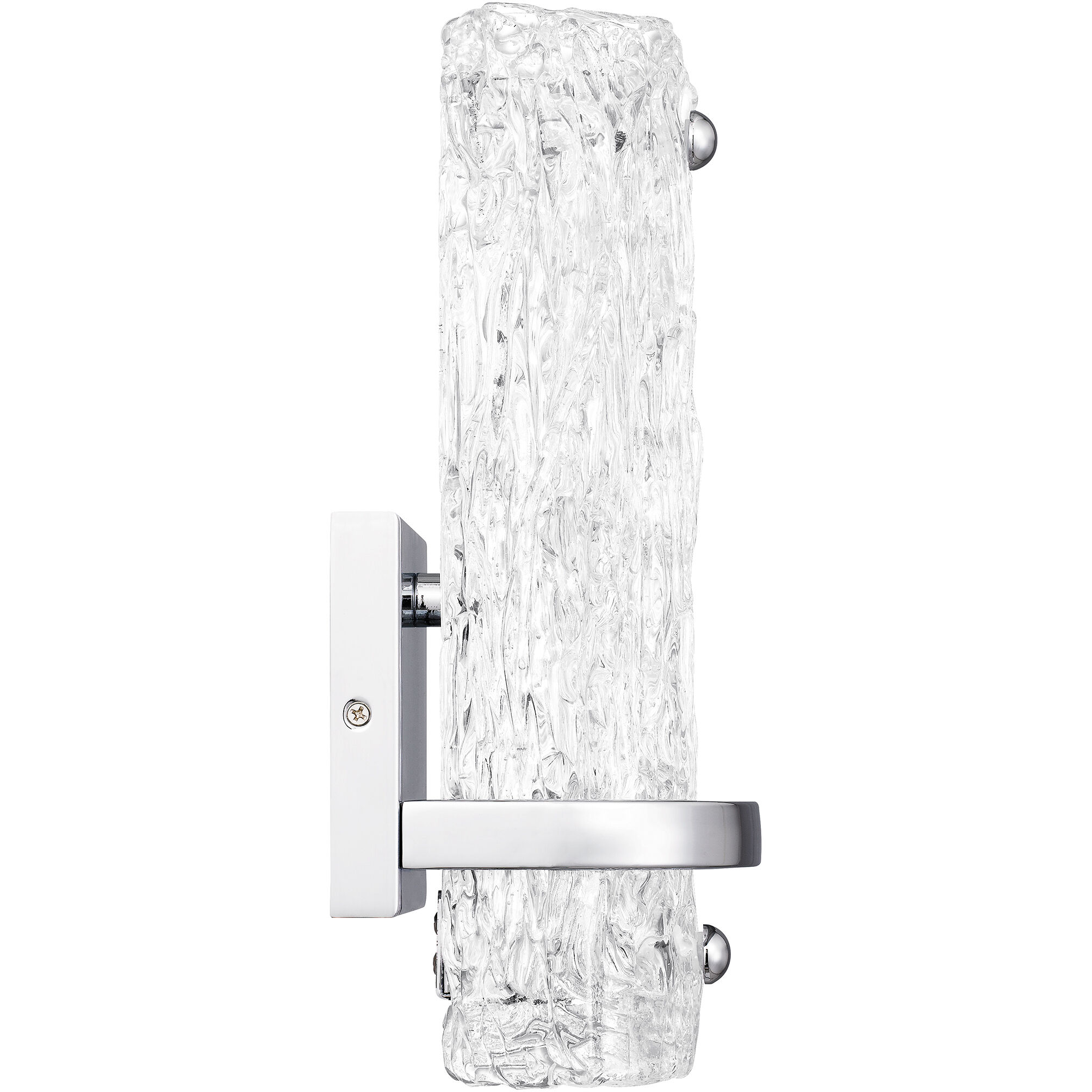 Pell 5 inch Polished Chrome Wall Sconce Wall Light, Small