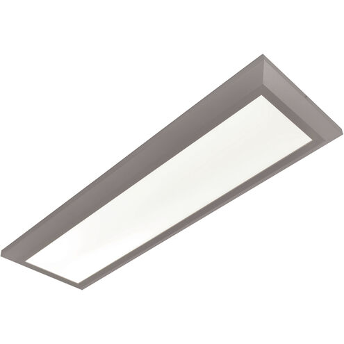 Atlas LED 15 inch Satin Nickel Decorative Flush Linear Ceiling Light