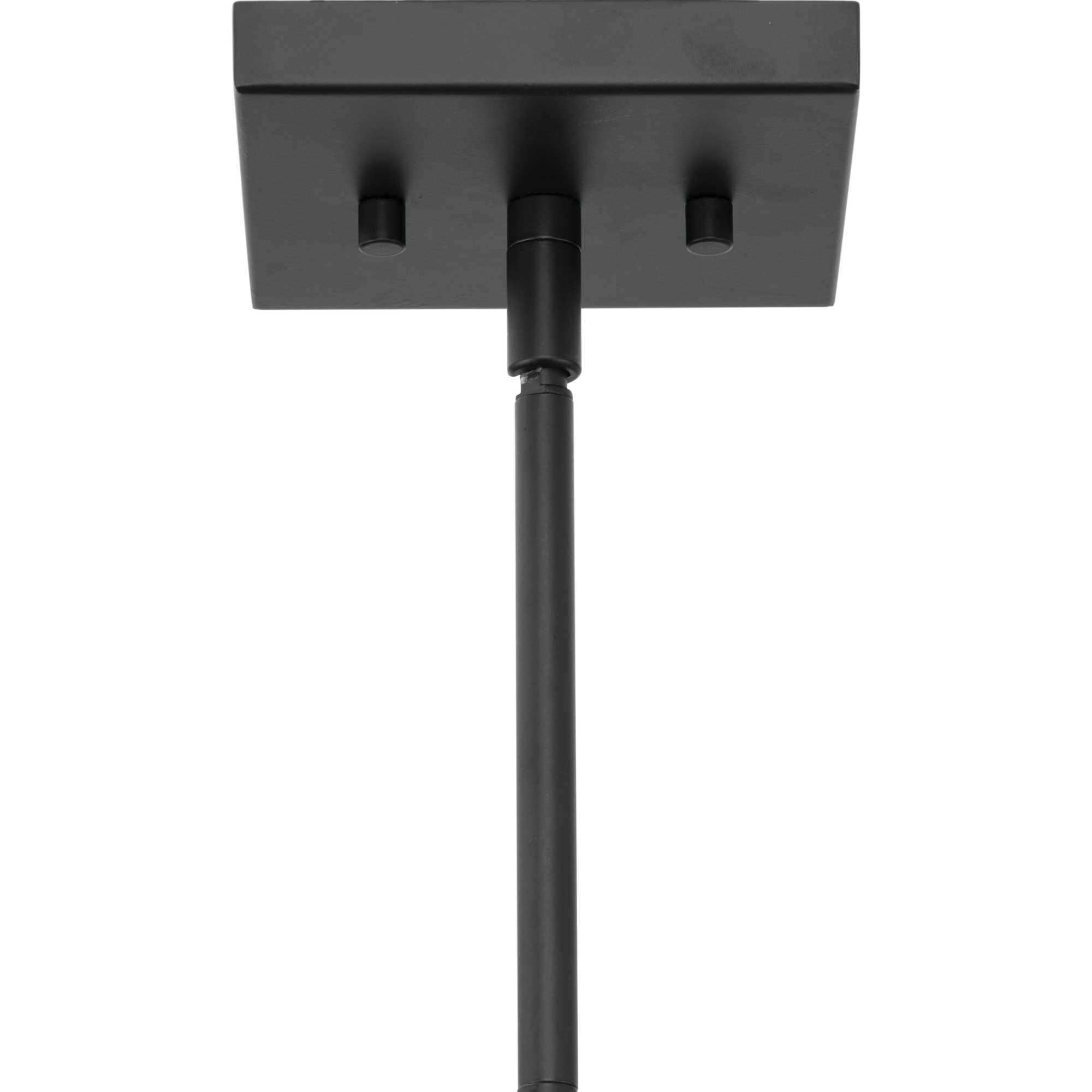 Boundary 4 Light 30 inch Matte Black Chandelier Ceiling Light, Design Series