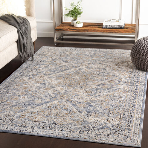 Durham 114 X 80 inch Gray Rug in 7 x 9, Rectangle