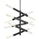 Ari 12 Light 17.5 inch Black Pendant Ceiling Light