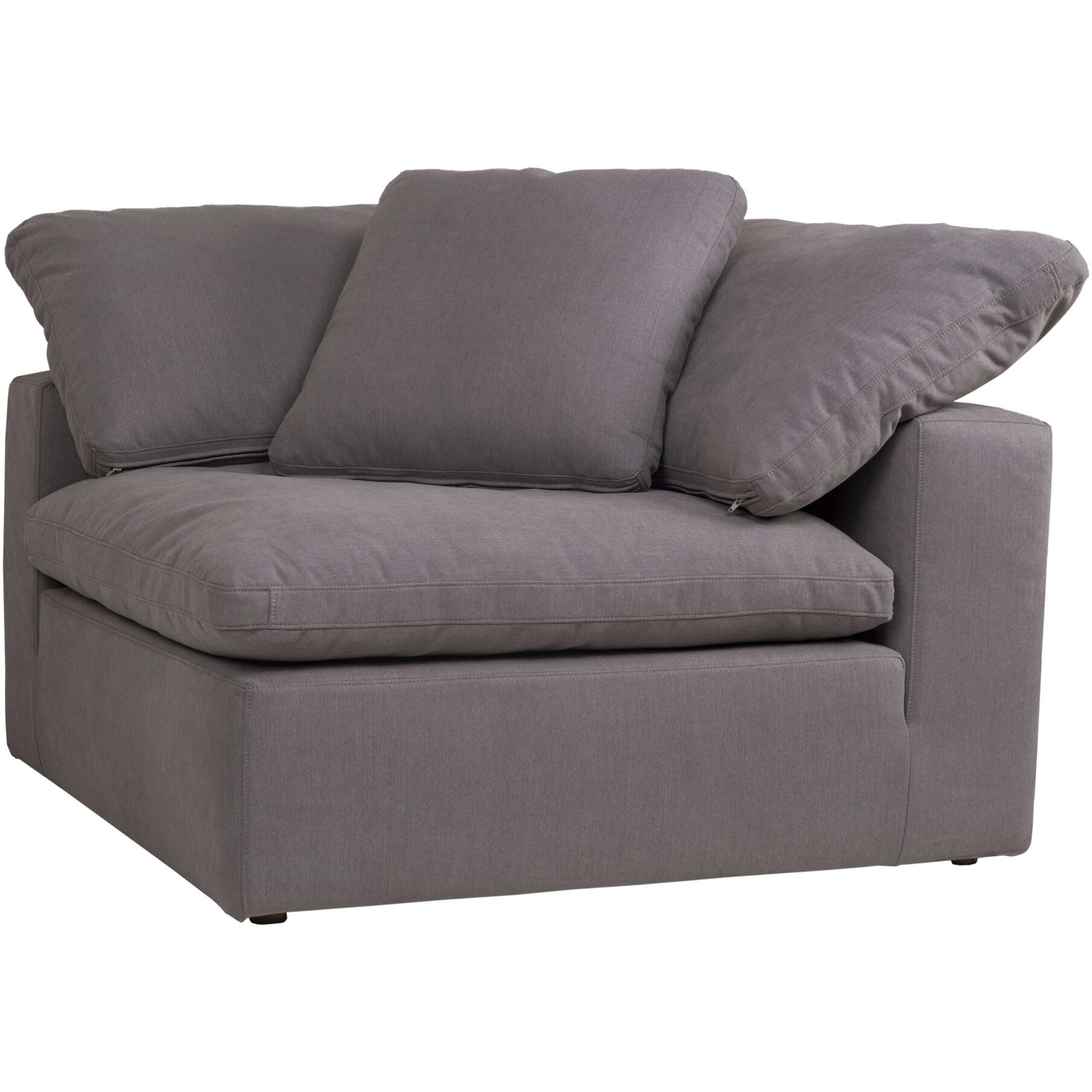 Clay Grey Corner Chair