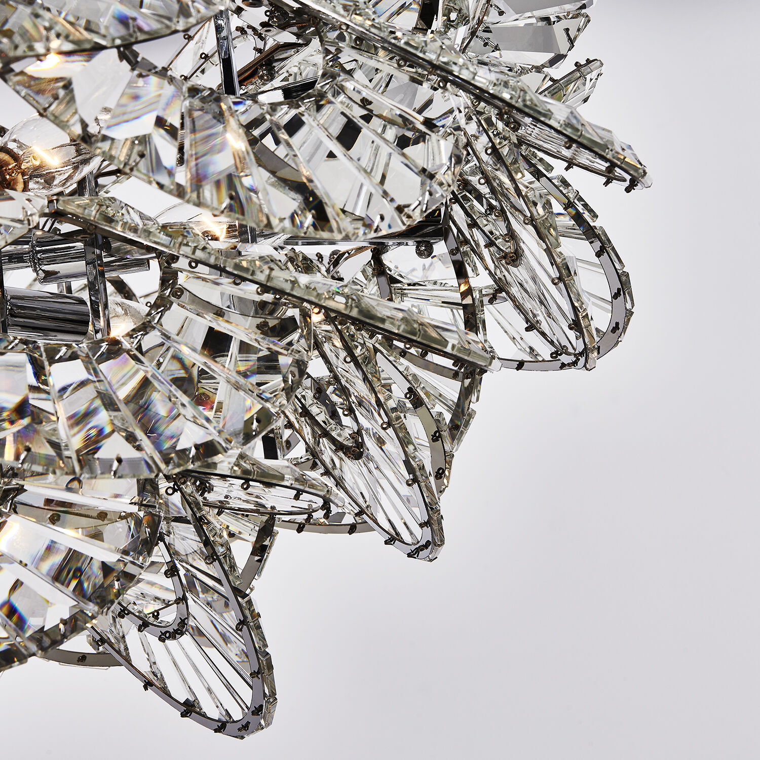 Luminoso 14 Light 31.75 inch Polished Chrome Chandelier Ceiling Light