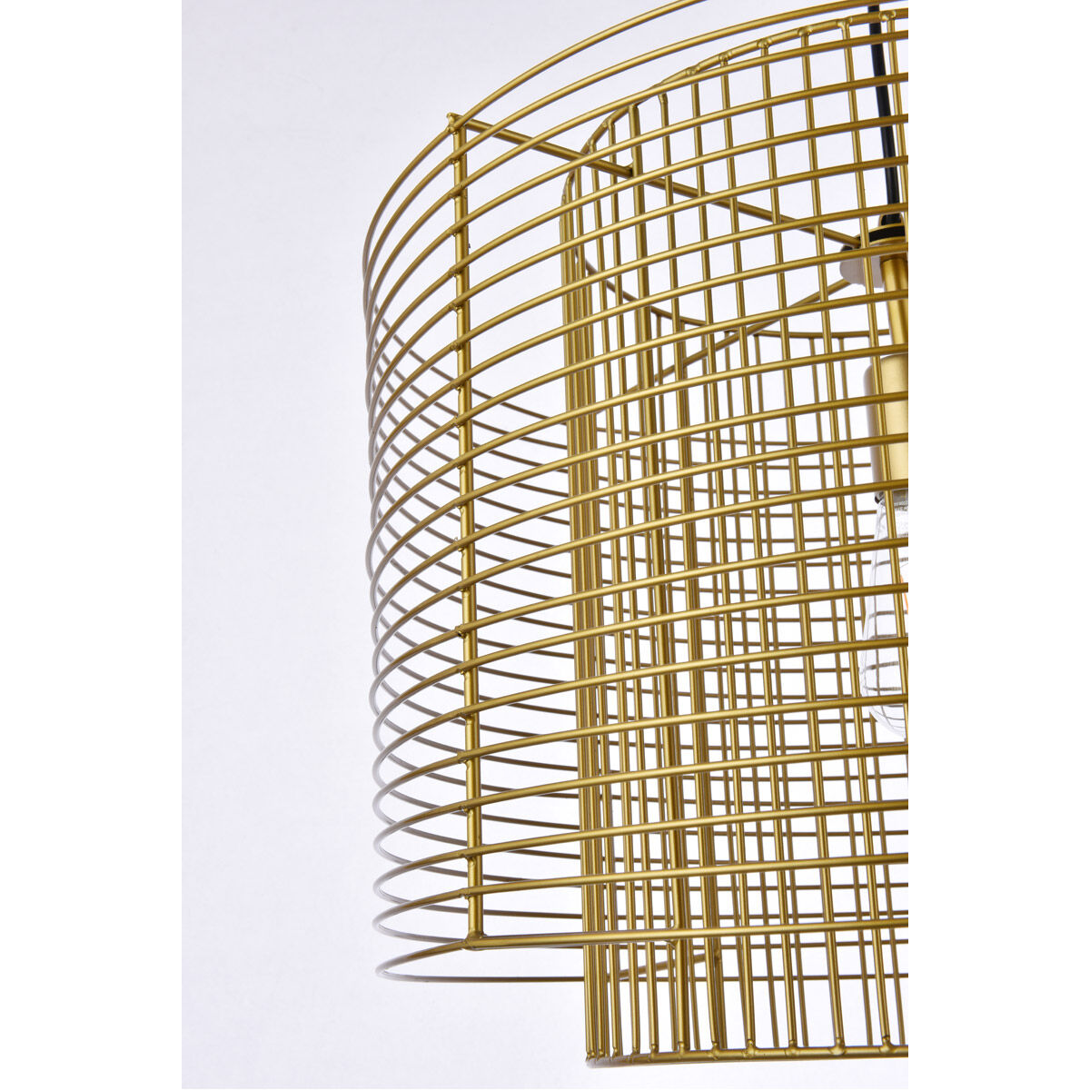 Deleon 1 Light 18.5 inch Brass Pendant Ceiling Light