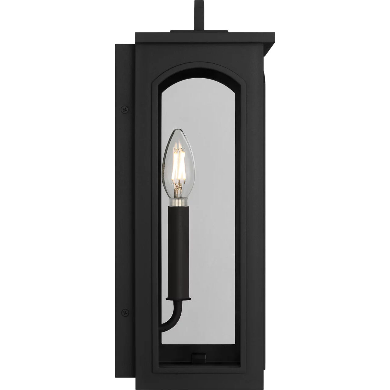C&M by Chapman & Myers Modesto 1 Light 15.38 inch Textured Black Outdoor Wall Lantern