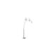 Pandora 85 inch 60.00 watt Brushed Nickel Arc Lamps Portable Light