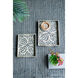 Rectangular Capiz Black Tray