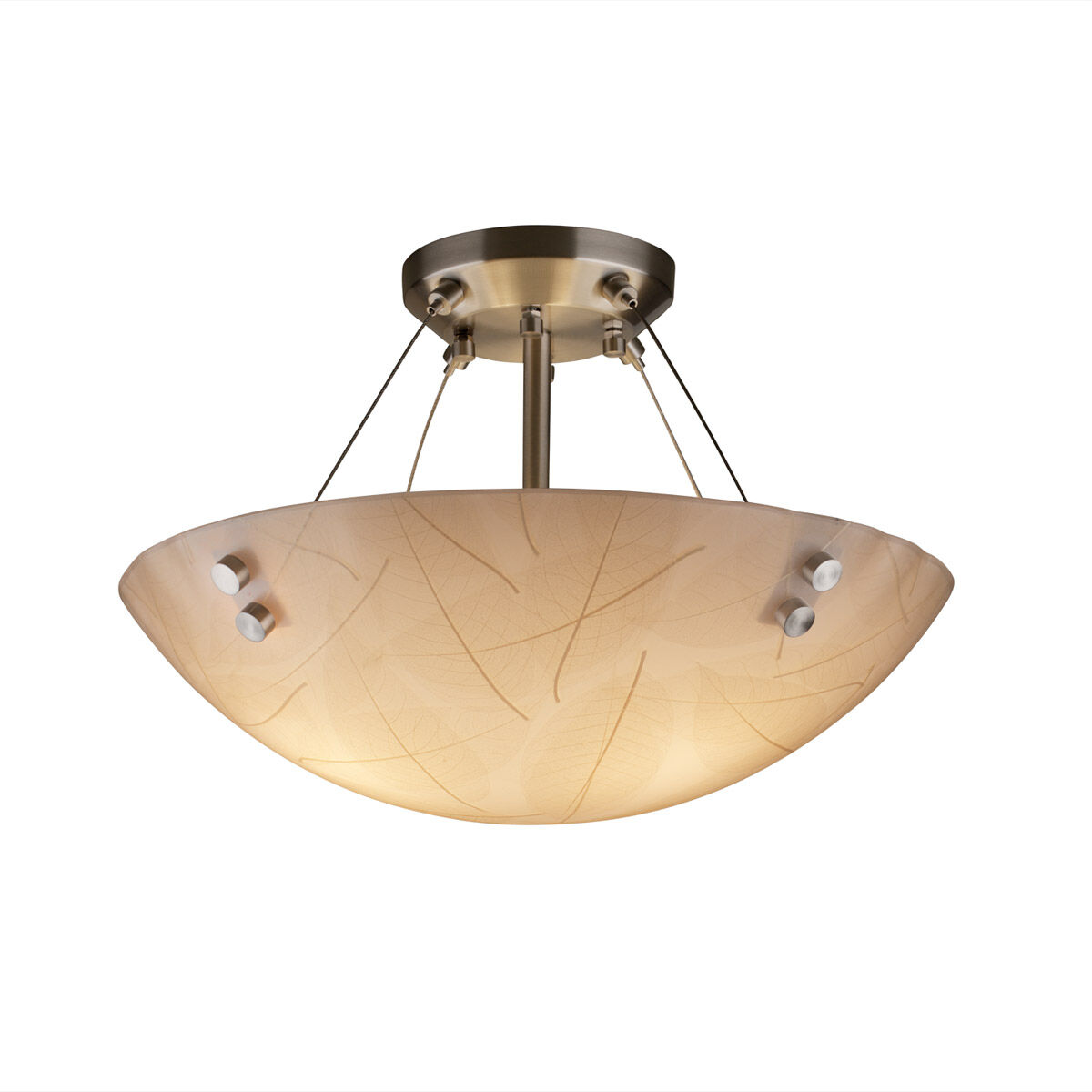 Large square flush store mount ceiling light