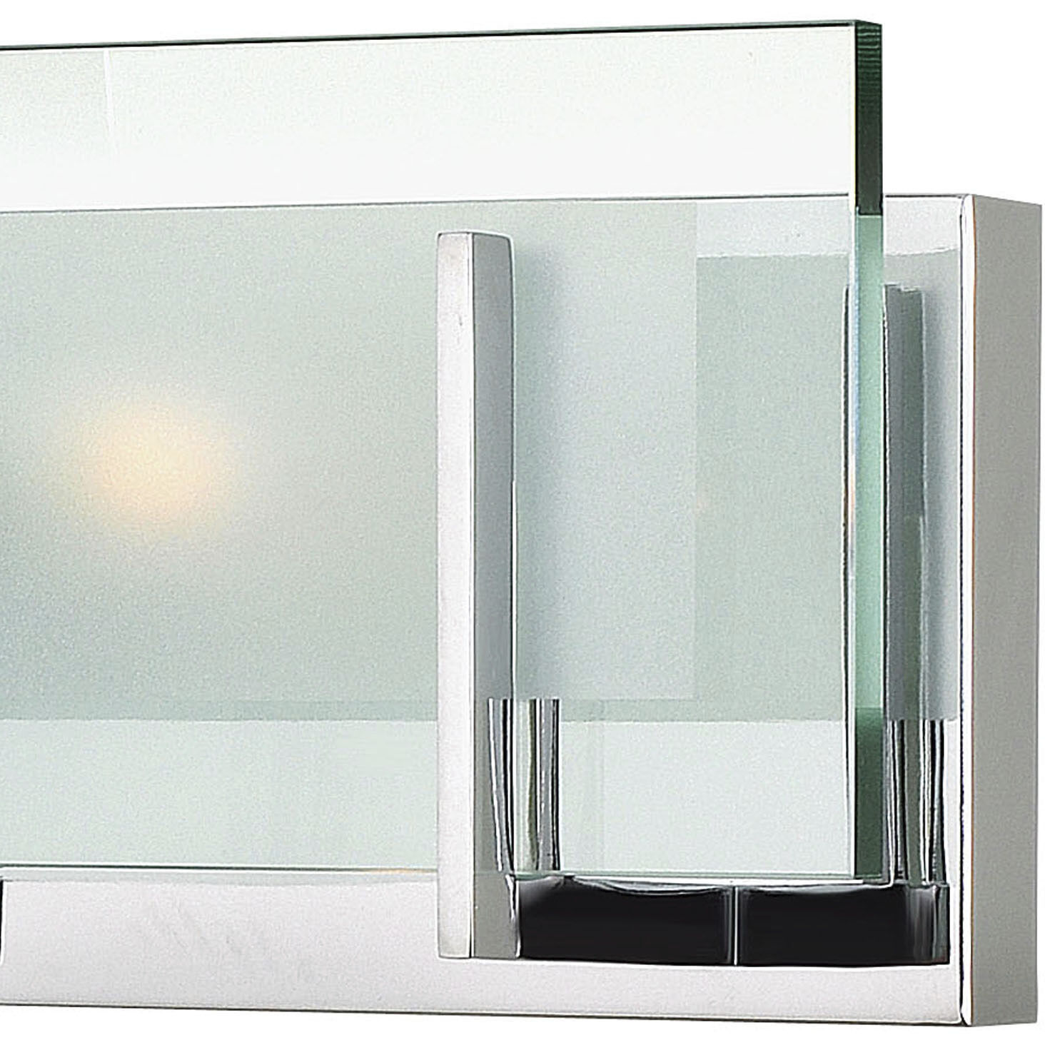 Latitude 2 Light 18 inch Chrome Vanity Light Wall Light