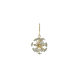 Apogee 4 Light 13 inch Polished Brass Mini Chandelier Ceiling Light