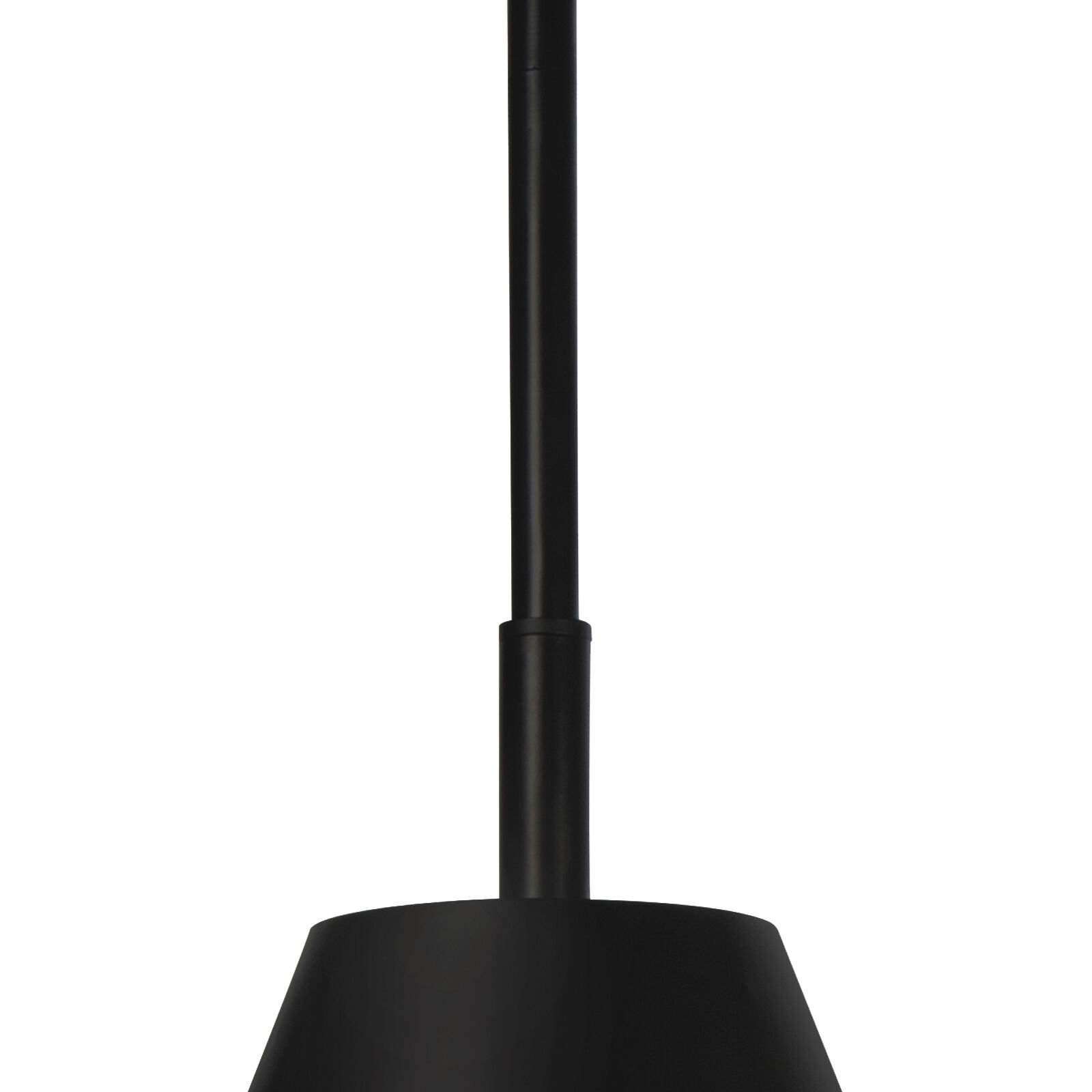 Bluff 1 Light 16 inch Black Outdoor Pendant