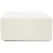 Universal 17 inch Natural Outdoor Ottoman, 36in Square, The Seascape Collection
