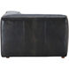 Luxe Black Corner Chair