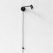 Ascoli 11.26 inch Matte Black Interior Reading Light Wall Light